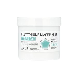 APLB Glutathione Niacinamide Toner Pad 60pcs