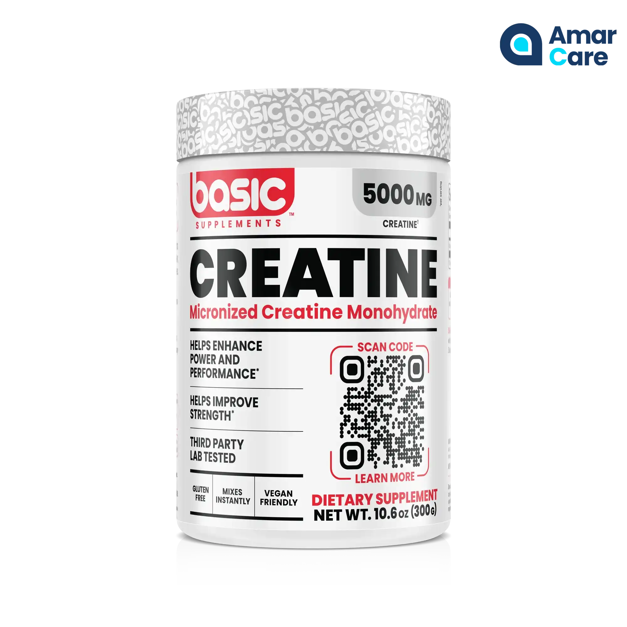 Basic® Creatine 60 serves