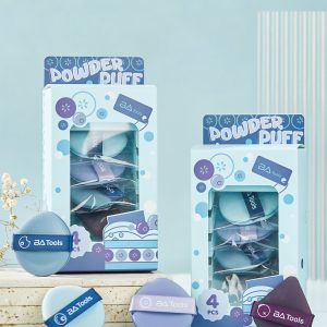 BA Tools Cushion Puff 4pcs Blueberry Cake