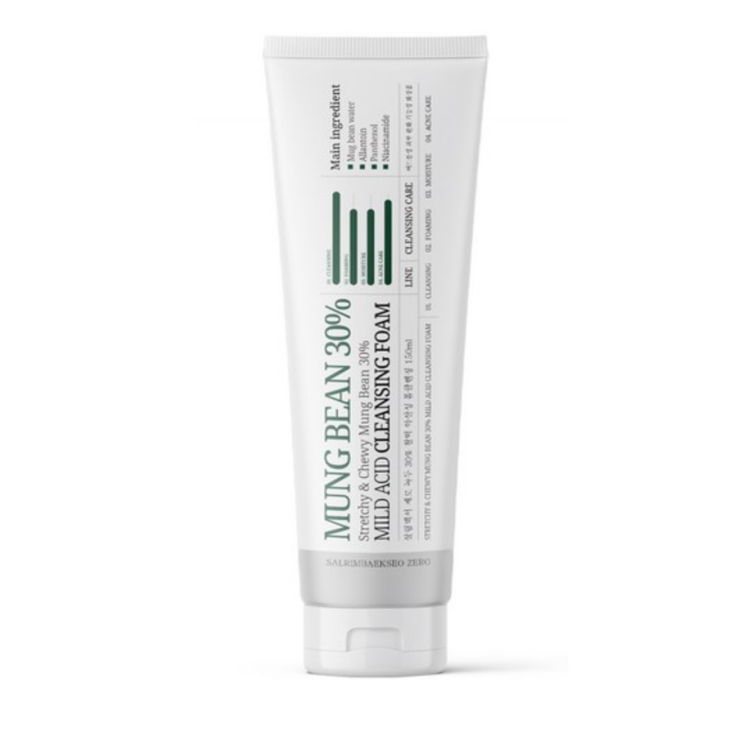 Salrim Baekseo Mung Bean 30% Mild Acid Cleansing Foam 150ml
