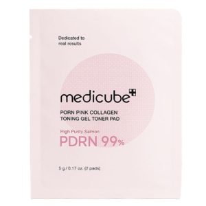 PDRN Pink Collagen Toning Gel Toner Pad 5g (2 Pads)