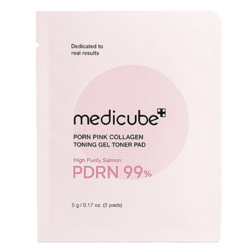 PDRN Pink Collagen Toning Gel Toner Pad 5g (2 Pads)