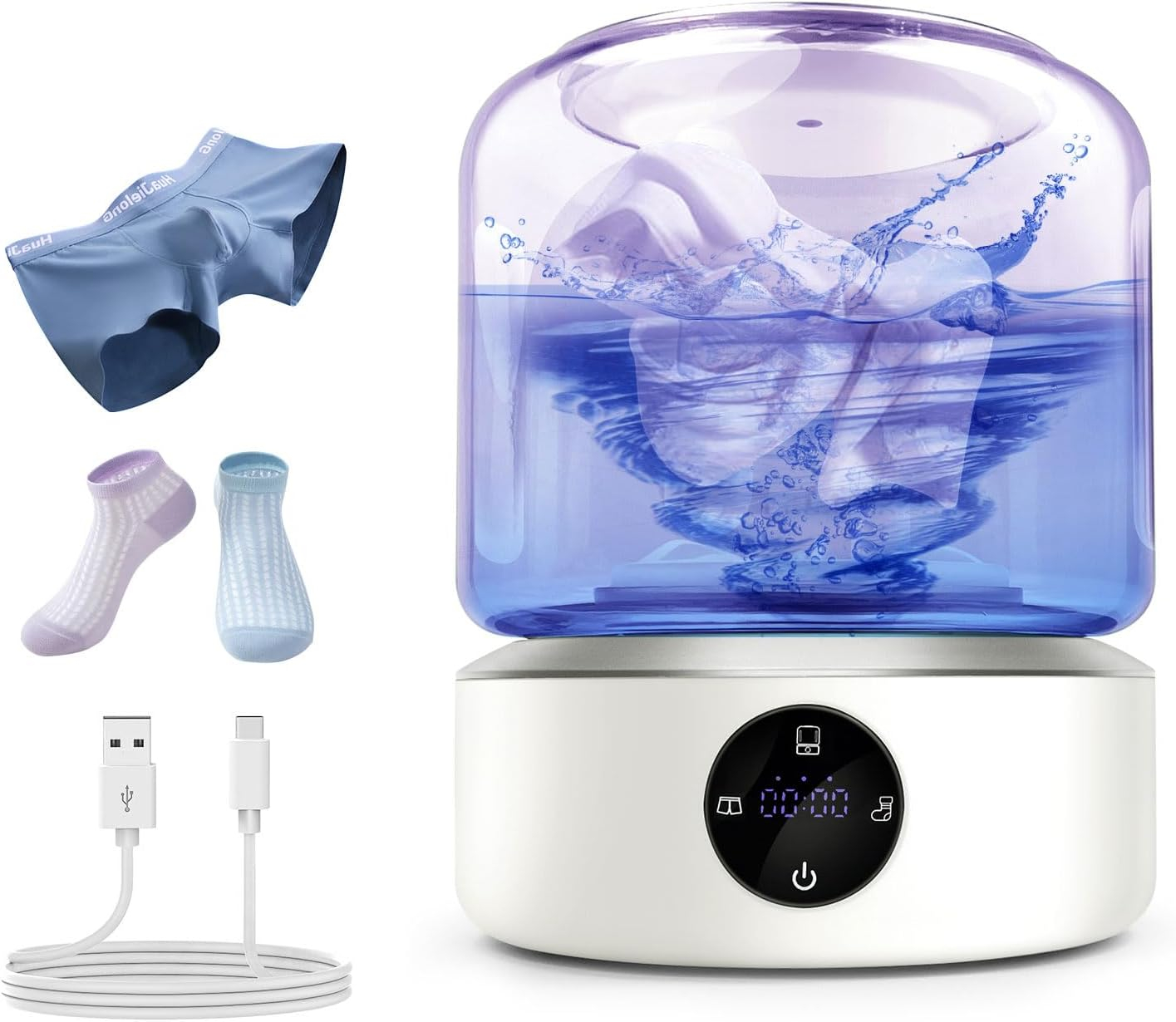 SUNHAIXIA Portable Mini Washing Machine - Image 3