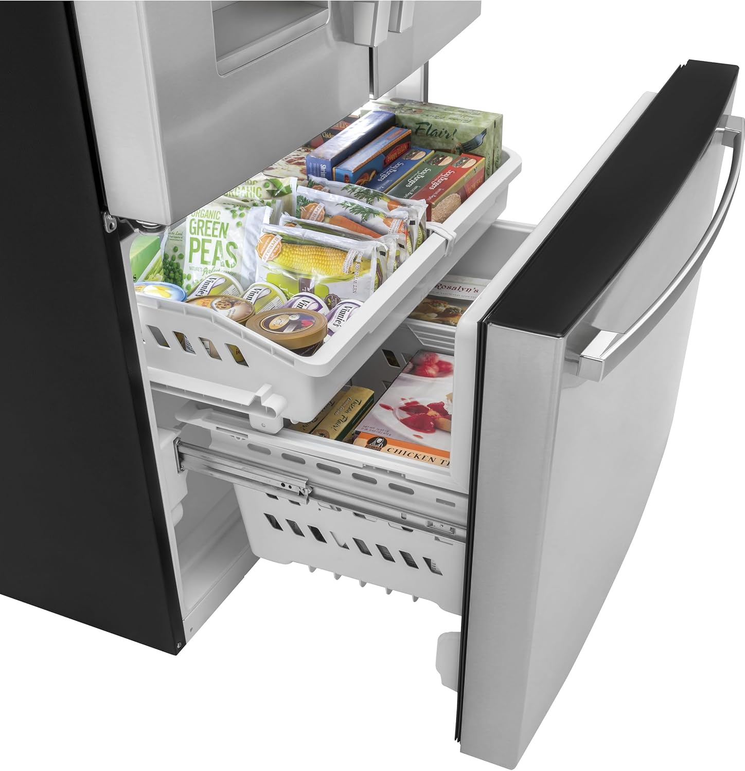 GE 25.6 Cu.Ft. French-Door Refrigerator - Image 6