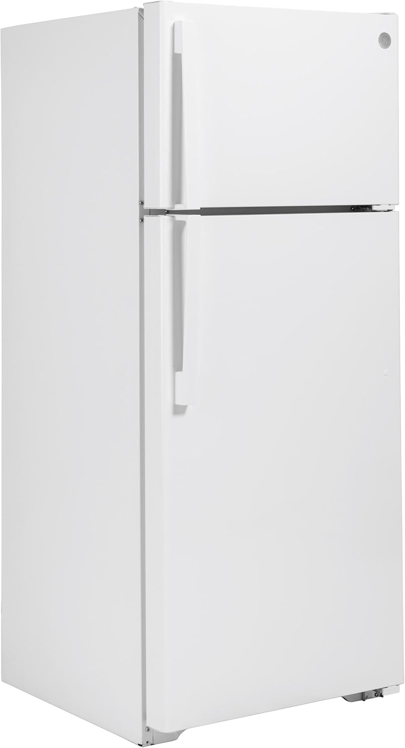 GE 28 Inch Top Freezer Refrigerator 17.5 Cu.Ft. - Image 4