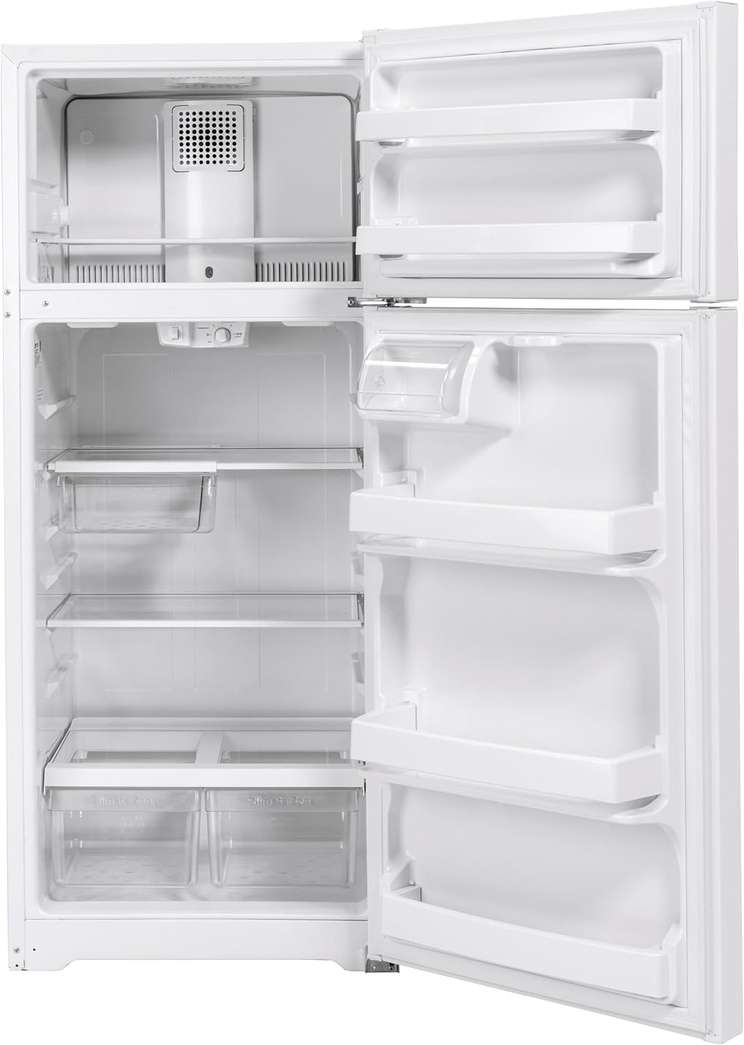 GE 28 Inch Top Freezer Refrigerator 17.5 Cu.Ft. - Image 5