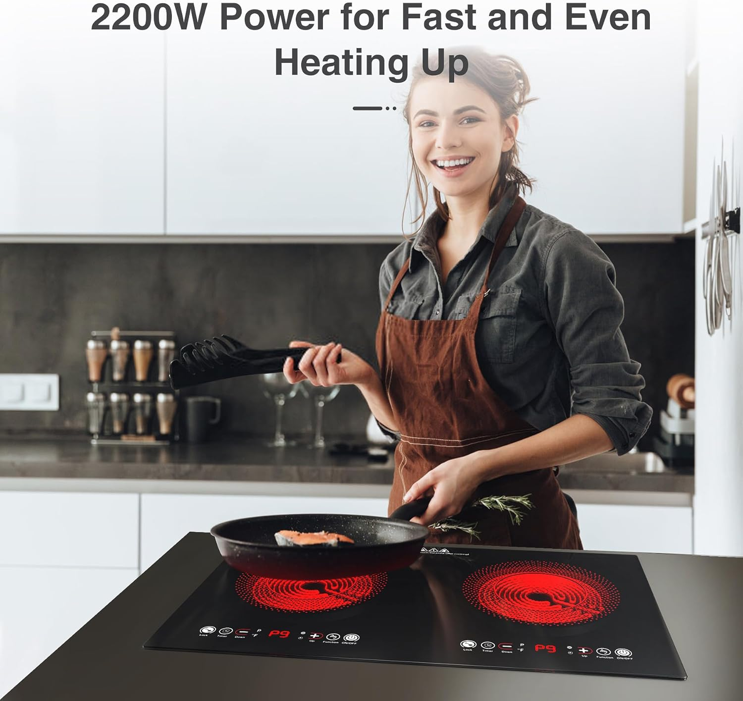 VBGK 24 inch 2 Burner Electric Cooktop - Image 9