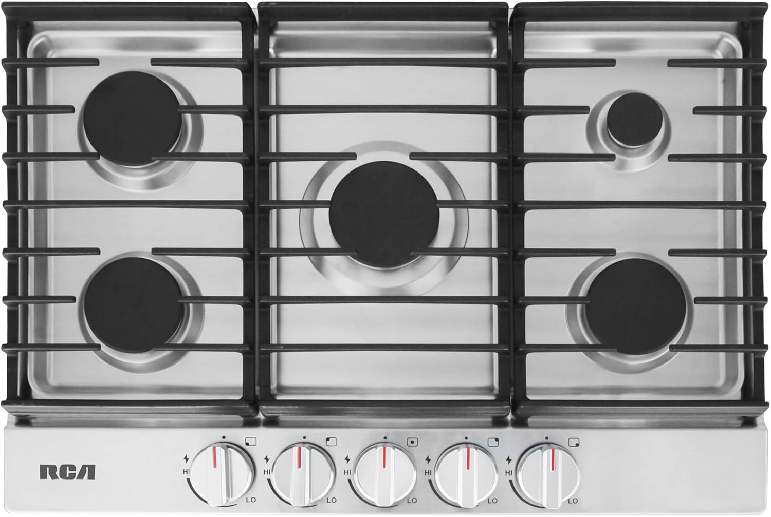 RCA 30 in. Drop-In Gas Cooktop 5 Burners