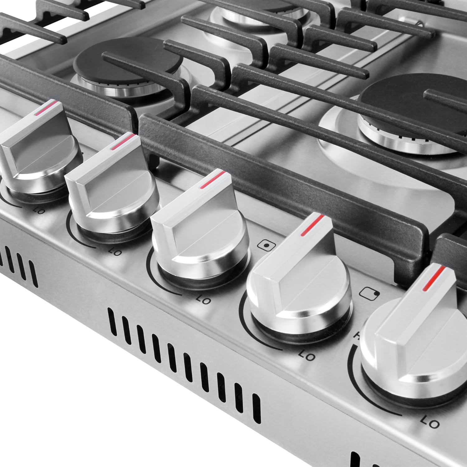 RCA 30 in. Drop-In Gas Cooktop 5 Burners - Image 6