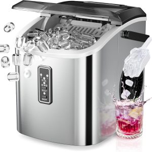 EUHOMY Countertop Ice Maker 26lbs