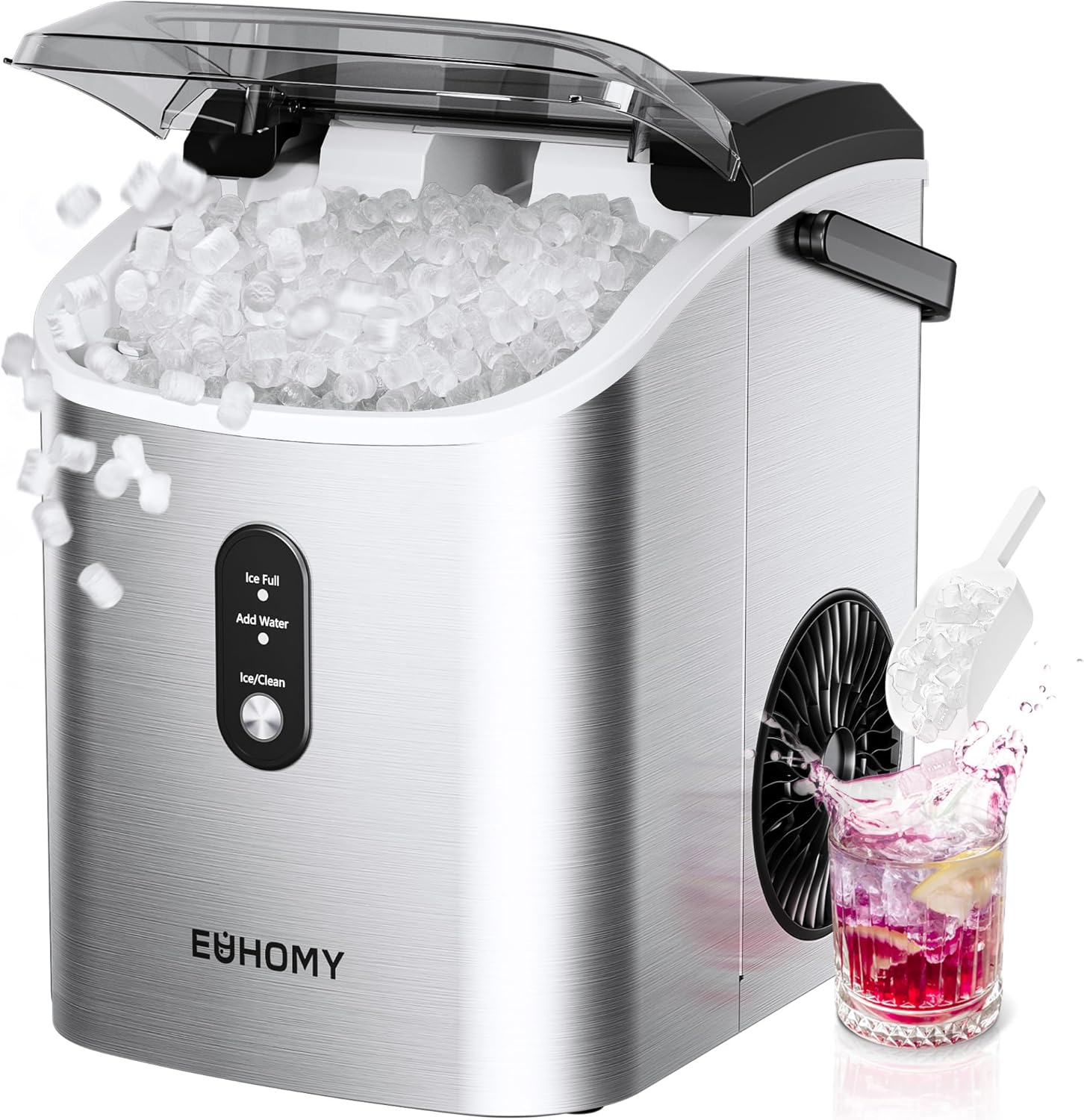 EUHOMY Nugget Ice Maker Countertop 34lbs - Image 4