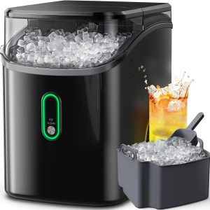 Silonn Nugget Ice Maker Countertop 33lbs