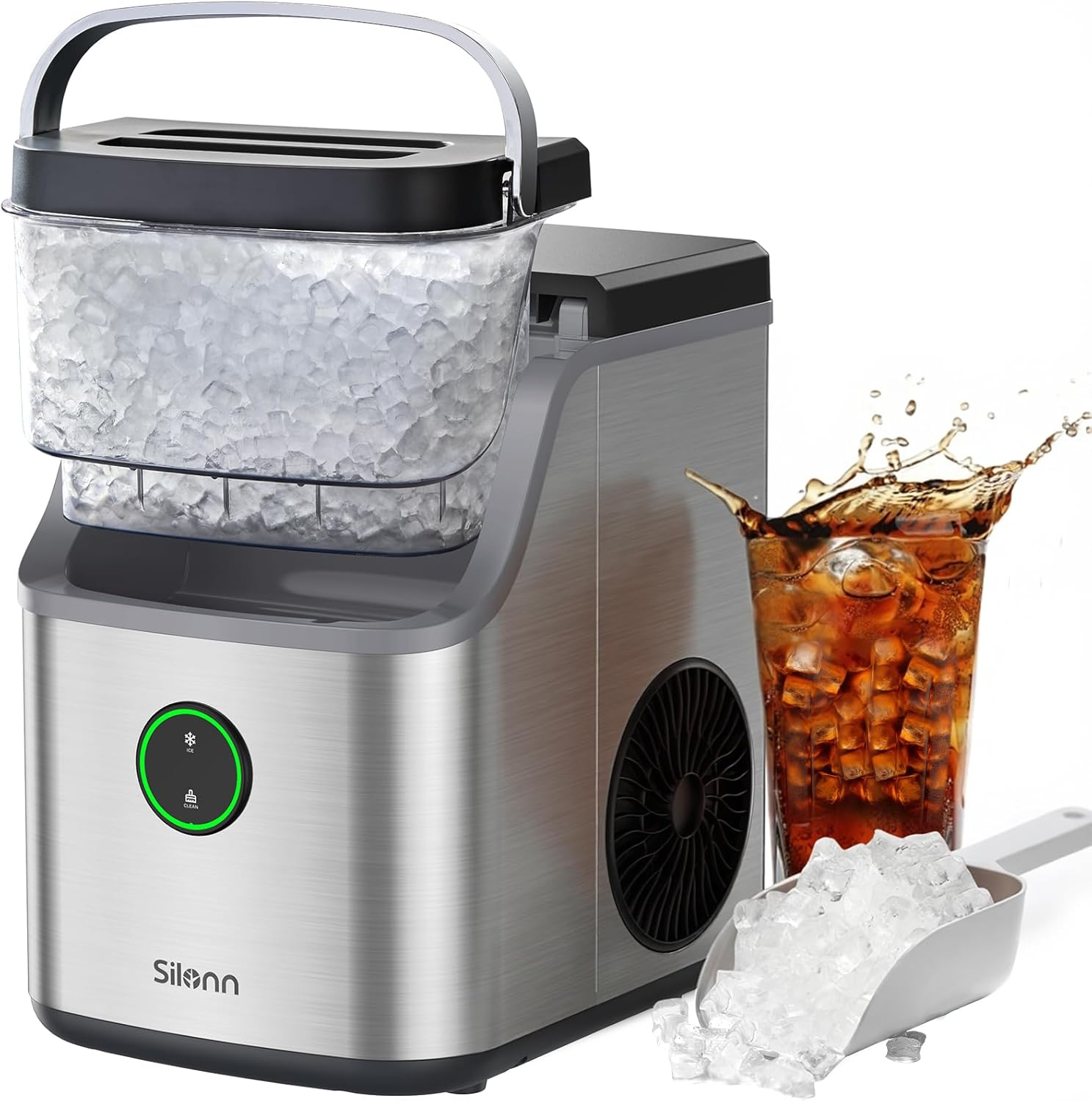Silonn Nugget Ice Maker Countertop 33lbs - Image 4