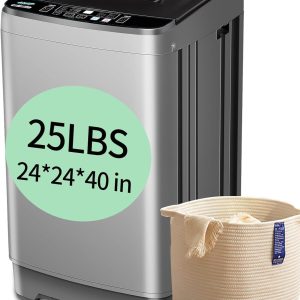 KRIB BLING 25 lbs Full Automatic Washing Machine