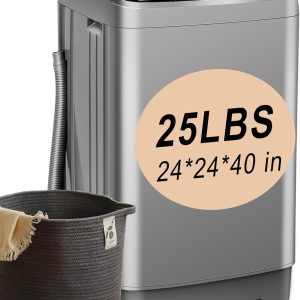 KRIB BLING 25 lbs Full-Automatic Washing Machine