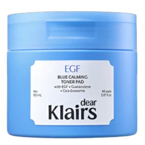 EGF Blue Calming Toner Pad 150ml (60 Pads)