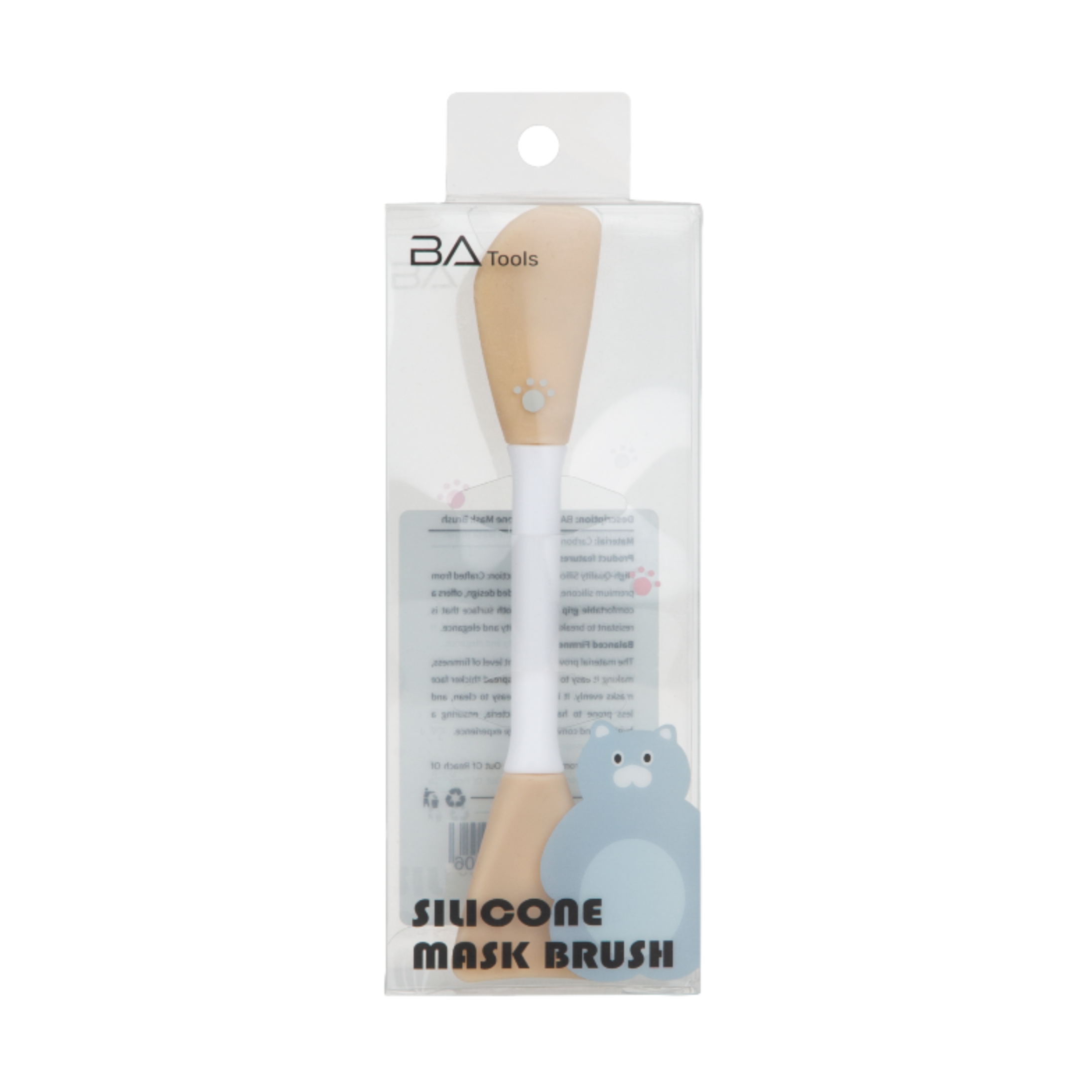 BA Big Beard Sereis Silicone Mask Brush