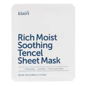 Rich Moist Soothing Tencel Sheet Mask 25ml