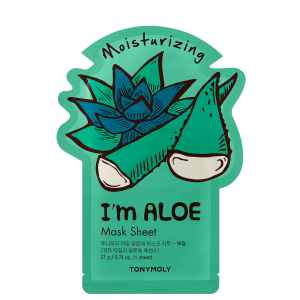 Tony Moly I`m REAL Aloe Mask Sheet Moisturizing 1Pcs