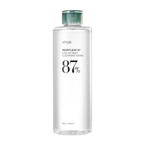Heartleaf 87 Low PH Deep Cleansing Water 500g (Damaged Box)