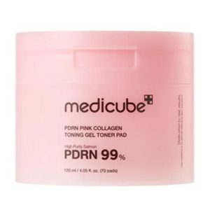 PDRN Pink Collagen Toning Gel Toner Pad (70 Pads)