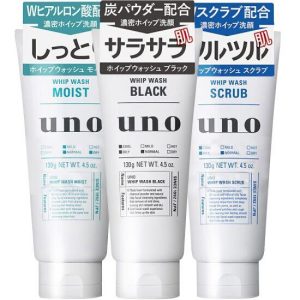Shiseido Uno Whip Face Wash 130g