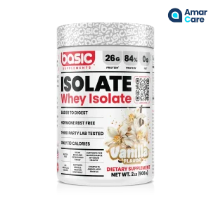 Basic® Isolate WHEY Protein - 2lb (908g) - Vanilla