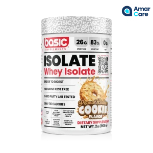 Basic® Isolate WHEY Protein - 2lb (908g) - Peanut Butter Cookie
