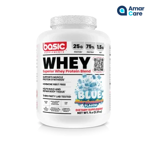 Basic® Whey Protein - 5lb (2.27kg) - Blue Marshmallow