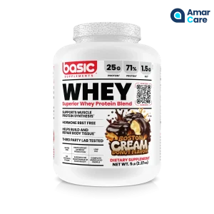 Basic® Whey Protein - 5lb (2.27kg) - Boston Cream Donut
