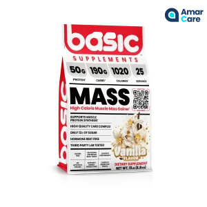 Basic® Mass Protein   - 6lb (2.72kg) - Vanilla
