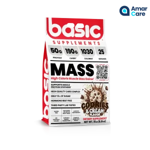 Basic® Mass Protein   - 6lb (2.72kg) - Cookies & Cream