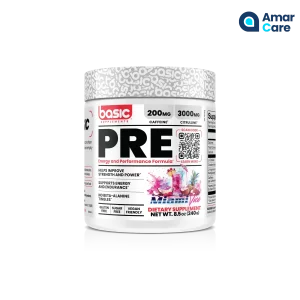 Basic® Pre Workout 30 serves - 30 Serves  - Miami Vice