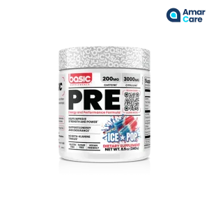 Basic® Pre Workout 30 serves - 30 Serves  - Ice POP