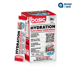 Basic® Hydration 20 x 5 Grams Sachets  - 20 x 5g - Watermelon