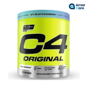 Cellucor C4 Original Pre-Workout Powder - 50 Serves - Blue Raspberry