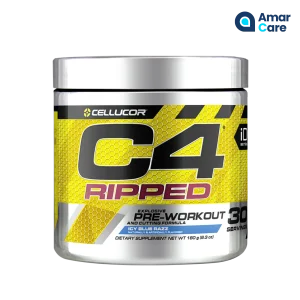 Cellucor C4 Ripped® Pre Workout Powder - 30 Serves - Blue Raspberry