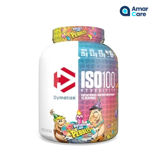 Dymatize® ISO 100 - 5lb (2.3kg) - Birthday Cake Pebbles