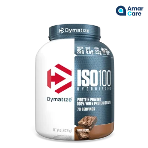 Dymatize® ISO 100 - 5lb (2.3kg) - Fudge Brownie