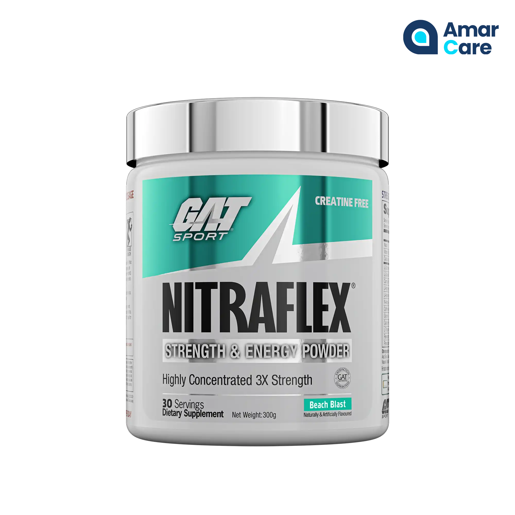GAT SPORT Nitraflex - 30 Serves - Beach Blast