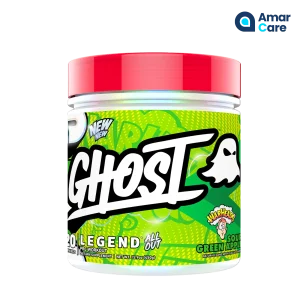 GHOST Legend All Out v2 - 20 Serves - Warheads Sour Green Apple