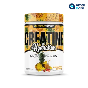 Musclesport Creatine + Hydration - 60 Serves - Pineapple Cooler