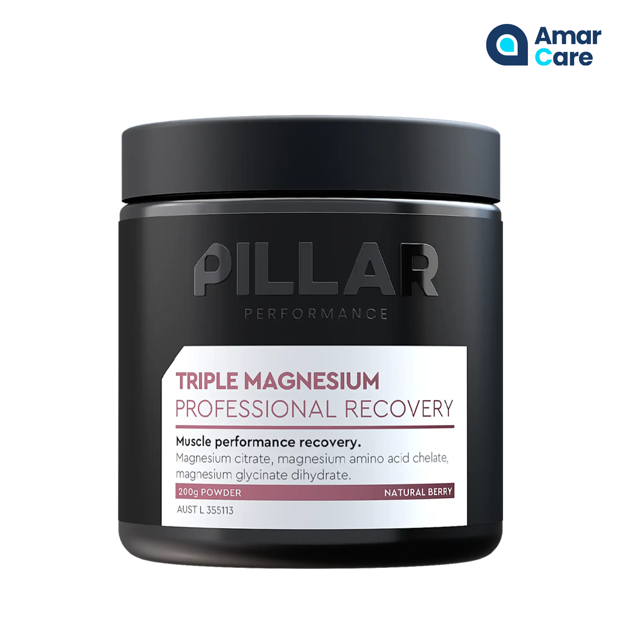 PILLAR TRIPLE MAGNESIUM - 200g - Berry