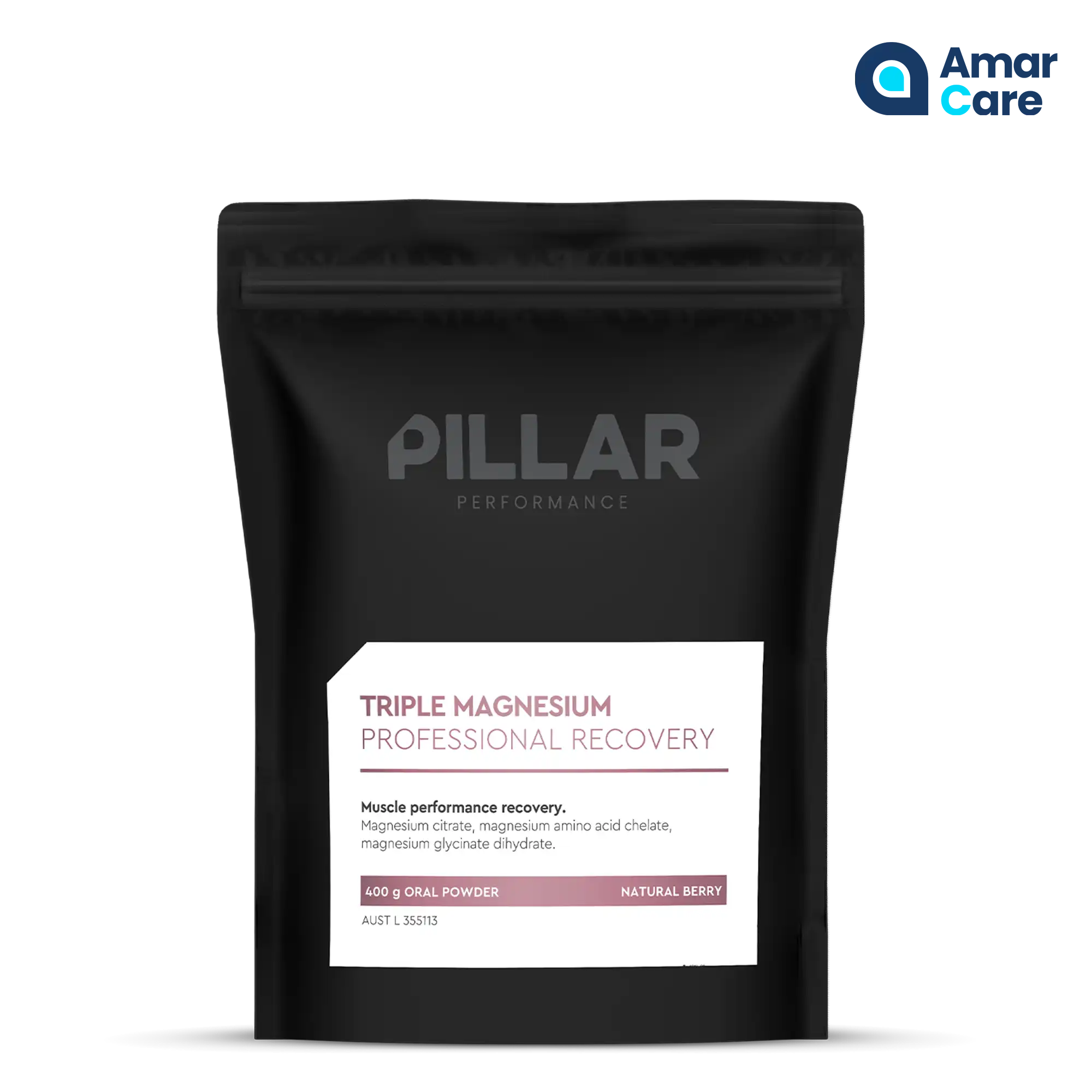 PILLAR TRIPLE MAGNESIUM - 400g - Berry