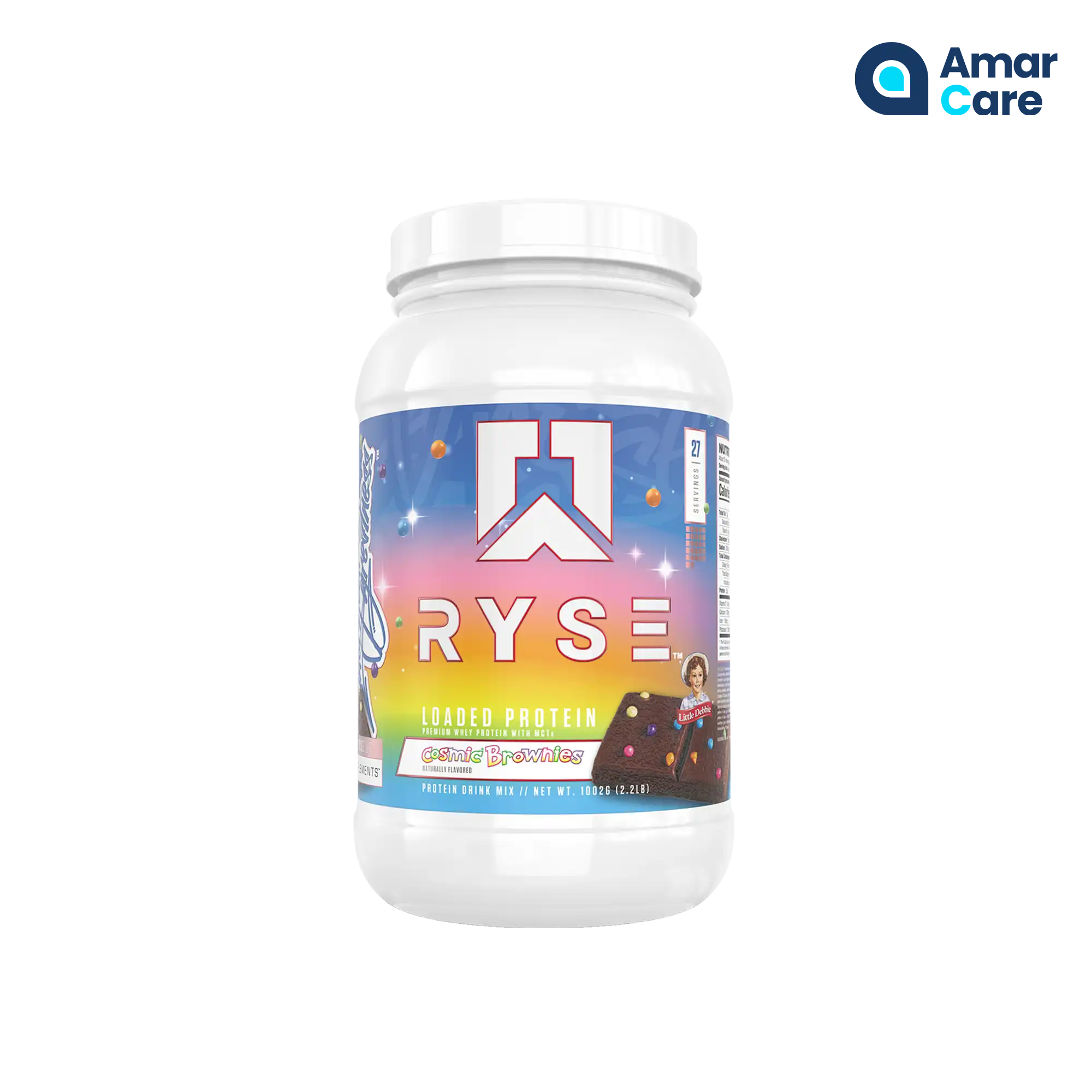 RYSE Loaded Protein - 2lb (907g) - Cosmic Brownies