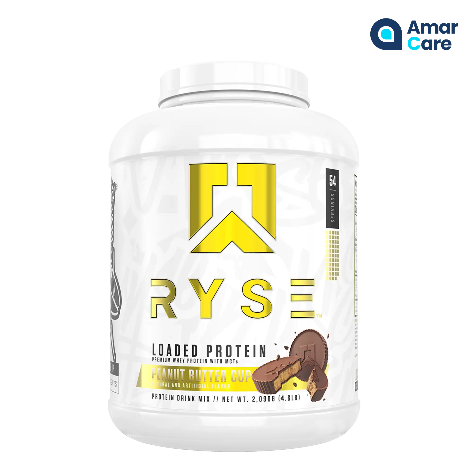 RYSE Loaded Protein - 4lb(1.8kg) - Peanut Butter Cup