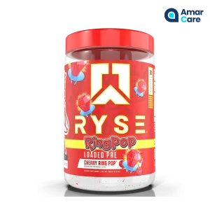 RYSE Loaded Pre Workout - 30 Serves - Ring Pop Cherry