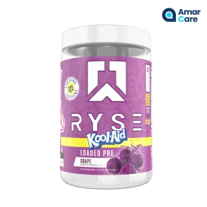 RYSE Loaded Pre Workout - 30 Serves - Kool Aid Grape