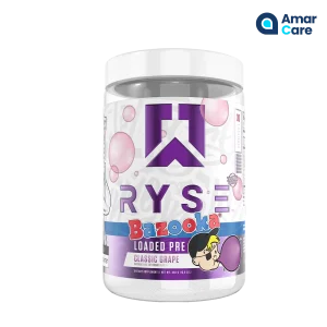 RYSE Loaded Pre Workout - 30 Serves - Bazooka Classic Grape