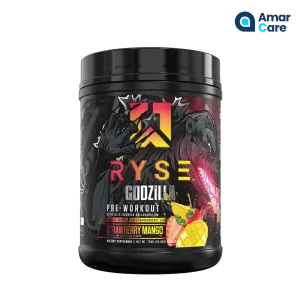 RYSE Godzilla Pre Workout - 40 Serves - Strawberry Mango